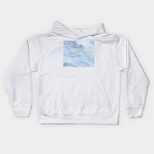 Violet skies opal Kids Hoodie